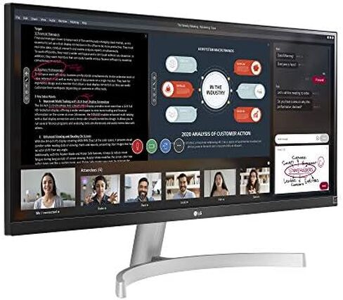 LG UltraWide FHD 26-Inch Computer Monitor 26WQ500-B, IPS with HDR 10 Compatibility and AMD FreeSync, Black in Kuwait
