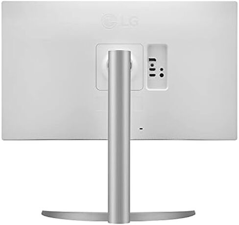 LG 27UP850-W Monitor 27" UHD (3840 x 2160) IPS Display, VESA DisplayHDR 400, DCI-P3 95% Color Gamut, USB-C,3-Side Virtually Borderless Display, Height/Pivot/Tilt Adjustable Stand - Silver in Saudi Arabia
