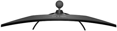 شاشة ال جي 34WN80C-B 34 بوصة 21:9 المنحنية الترا وايد WQHD IPS مع اتصال USB من النوع C وRGB 99% لون التدرج والتوافق مع HDR10، أسود (2019) in Kuwait