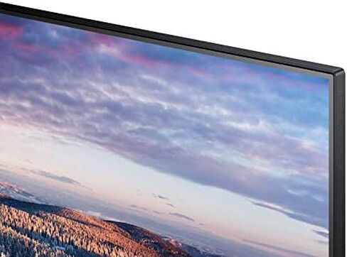 SAMSUNG 23.5" CF396 Curved Computer Monitor, AMD FreeSync for Advanced Gaming, 4ms Response Time, Wide Viewing Angle, Ultra Slim Design, LC24F396FHNXZA, Black in Kuwait