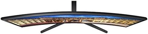 SAMSUNG 23.5" CF396 Curved Computer Monitor, AMD FreeSync for Advanced Gaming, 4ms Response Time, Wide Viewing Angle, Ultra Slim Design, LC24F396FHNXZA, Black in Kuwait