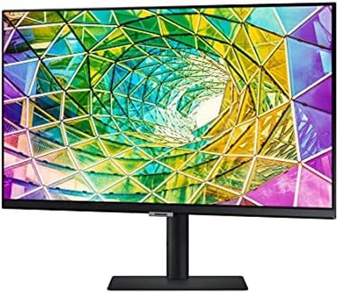 SAMSUNG ViewFinity S80A Series 27-Inch 4K UHD (3840x2160) Computer Monitor, HDMI, USB Hub, HDR10 (1 Billion Colors), Height Adjustable Stand, TUV-Certified Intelligent Eye Care (LS27A804NMNXGO),Black in Saudi Arabia