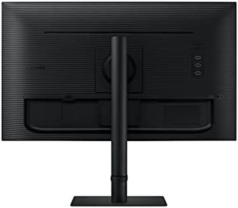SAMSUNG ViewFinity S80A Series 27-Inch 4K UHD (3840x2160) Computer Monitor, HDMI, USB Hub, HDR10 (1 Billion Colors), Height Adjustable Stand, TUV-Certified Intelligent Eye Care (LS27A804NMNXGO),Black in Saudi Arabia
