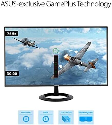 Asus VA24EHE 23.8” Monitor, 1080P, Full HD, IPS, 75Hz, HDMI D-Sub DVI-D, Adaptive-Sync/FreeSync in Kuwait