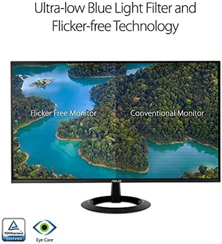 Asus VA24EHE 23.8” Monitor, 1080P, Full HD, IPS, 75Hz, HDMI D-Sub DVI-D, Adaptive-Sync/FreeSync in Kuwait
