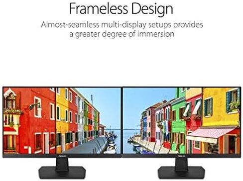 Asus VA24EHE 23.8” Monitor, 1080P, Full HD, IPS, 75Hz, HDMI D-Sub DVI-D, Adaptive-Sync/FreeSync in Kuwait