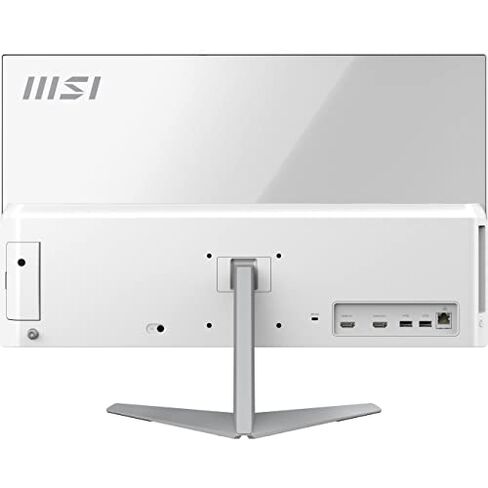 MSI Modern AM242 AIO Desktop, 23.8" FHD IPS-Grade LED, Intel i3-1115G4, 8GB Memory, 256GB SSD, WiFi 6, BT 5.1, White, Windows 11 Home (11M-892US) in Saudi Arabia
