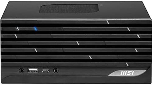 MSI PRO DP20Z (MFF) سطح مكتبي، AMD Ryzen R7-5700G، Radeon Vega 8، ذاكرة 16GB (Dual CHL) 250GB SSD, WiFi 6، USB Type-C، Windows 10 Pro، ضمان 3-YR (5M-029US) in Kuwait