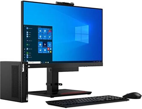 Lenovo ThinkCentre M90q Gen 2 11MQ002HUS Desktop Computer - Intel Core i5 11th Gen i5-11500 Hexa-core (6 Core) 2.70 GHz - 8 GB RAM DDR4 SDRAM - 256 GB M.2 PCI Express 3.0 SSD - Tiny - Black in Saudi Arabia