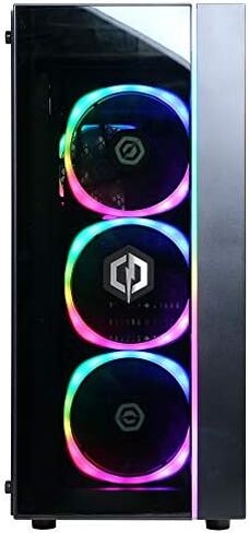 CYBERRPOWERPC Gamer Xtreme VR Gaming PC, Intel Core i5-11600KF 3.9GHz, GeForce RTX 3060 12GB, 16GB DDR4, 500GB PCI-E NVMe SSD, 1TB HDD, WiFi Ready & Win 11 Home (GXiVR8480A11), Black in Saudi Arabia