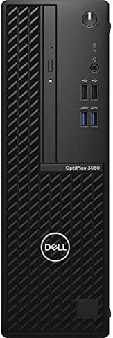 Dell OptiPlex 3000 3080 Desktop Computer - Intel Core i5 10th Gen i5-10505 Hexa-core (6 Core) 3.20 GHz - 8 GB RAM DDR4 SDRAM - 256 GB NVMe M.2 PCI Express M.2 SSD - Small Form Factor - Black in Saudi Arabia