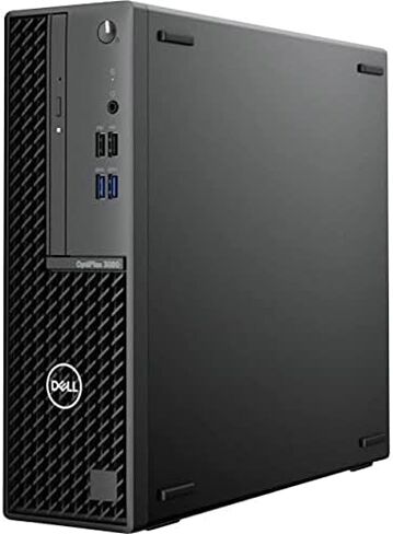Dell OptiPlex 3000 3080 Desktop Computer - Intel Core i5 10th Gen i5-10505 Hexa-core (6 Core) 3.20 GHz - 8 GB RAM DDR4 SDRAM - 256 GB NVMe M.2 PCI Express M.2 SSD - Small Form Factor - Black in Saudi Arabia