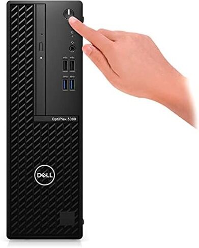 Dell OptiPlex 3000 3080 Desktop Computer - Intel Core i5 10th Gen i5-10505 Hexa-core (6 Core) 3.20 GHz - 8 GB RAM DDR4 SDRAM - 256 GB NVMe M.2 PCI Express M.2 SSD - Small Form Factor - Black in Saudi Arabia