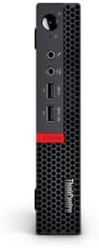 Lenovo ThinkCentre M625Q Thin Client Desktop Computer, AMD A9-9420e Processor, 4 GB DDR4 SDRAM, 128 GB SSD, ‎AMD Radeon R5 Graphics, Windows 10 Pro, 10TF002WUS, Black in Saudi Arabia