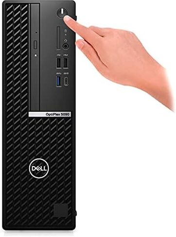 Dell OptiPlex 5000 5090 Desktop Computer - Intel Core i7 10th Gen i7-10700 Octa-core (8 Core) 2.90 GHz - 8 GB RAM DDR4 SDRAM - 256 GB M.2 PCI Express NVMe 3.0 x4 SSD - Small Form Factor - Black in Kuwait