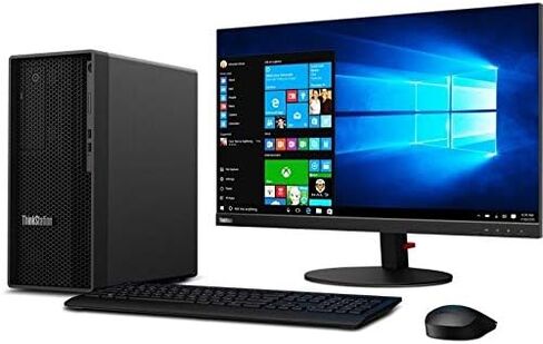 محطة العمل لينوفو ثينك ستيشن P340 30DH00JCUS - 1 i7-10700 - ذاكرة وصول عشوائي 32 جيجا - 1 تيرا اس اس دي - برج - أسود - ويندوز 10 برو 64-بت - DVD-Writer - لوحة مفاتيح إنجليزية (أمريكي) - إيثرنت in Kuwait