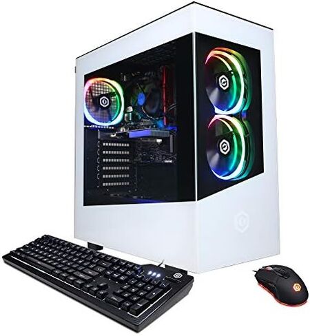 كمبيوتر جيمر ماستر للالعاب، ايه ام دي رايزن 5 5600G 3.9 جيجاهيرتز، جيفورس RTX 3050 8 جيجا، 16 جيجا DDR4، 500 جيجا NVMe PCIe SSD, 2 تيرا HDD واي فاي و ويندوز 11 هوم (GMA890AV2)، اسود in Kuwait