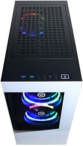 كمبيوتر جيمر ماستر للالعاب، ايه ام دي رايزن 5 5600G 3.9 جيجاهيرتز، جيفورس RTX 3050 8 جيجا، 16 جيجا DDR4، 500 جيجا NVMe PCIe SSD, 2 تيرا HDD واي فاي و ويندوز 11 هوم (GMA890AV2)، اسود in Kuwait