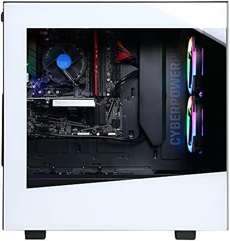 كمبيوتر جيمر ماستر للالعاب، ايه ام دي رايزن 5 5600G 3.9 جيجاهيرتز، جيفورس RTX 3050 8 جيجا، 16 جيجا DDR4، 500 جيجا NVMe PCIe SSD, 2 تيرا HDD واي فاي و ويندوز 11 هوم (GMA890AV2)، اسود in Kuwait