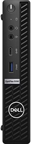 كمبيوتر مكتبي Dell OptiPlex 5000 5090 - Intel Core i7 الجيل الحادي عشر i7-11700T ثماني النواة (8 النواة) 1.40 جيجا هرتز - 16 جيجا بايت رام DDR4 SDRAM - 256 جيجا بايت M.2 PCI Express NVMe 3.0 x4 SSD - كمبيوتر شخصي صغير in Kuwait