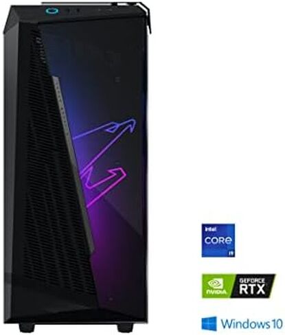 GIGABYTE AORUS Model X Gaming PC Computer Desktop (Intel i9-11900K, NVIDIA GeForce RTX 3080 GDDR6X 10GB, 16GB DDR4 RAM, 3TB M.2 SSD) - GB-AMXI9N8A-2051 in Saudi Arabia