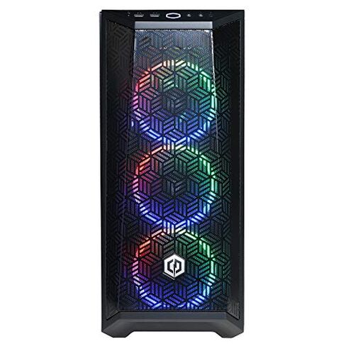 CYBERRPOWERPC Gamer Xtreme VR Gaming PC, Intel Core i5-11400F 2.6GHz, GeForce RTX 3050 8GB, 8GB DDR4, 500GB PCI-E NVMe SSD, WiFi Ready & Win 10 Home (GXiVR8060A12), Black in Saudi Arabia