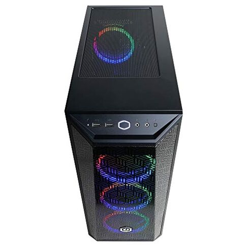 CYBERRPOWERPC Gamer Xtreme VR Gaming PC, Intel Core i5-11400F 2.6GHz, GeForce RTX 3050 8GB, 8GB DDR4, 500GB PCI-E NVMe SSD, WiFi Ready & Win 10 Home (GXiVR8060A12), Black in Saudi Arabia