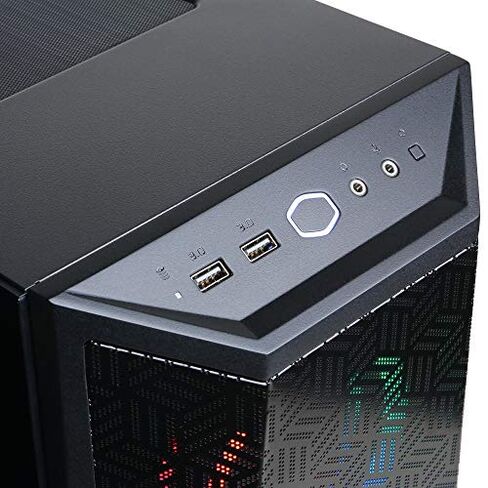 CYBERRPOWERPC Gamer Xtreme VR Gaming PC, Intel Core i5-11400F 2.6GHz, GeForce RTX 3050 8GB, 8GB DDR4, 500GB PCI-E NVMe SSD, WiFi Ready & Win 10 Home (GXiVR8060A12), Black in Saudi Arabia
