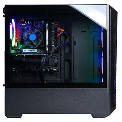 CYBERRPOWERPC Gamer Xtreme VR Gaming PC, Intel Core i5-11400F 2.6GHz, GeForce RTX 3050 8GB, 8GB DDR4, 500GB PCI-E NVMe SSD, WiFi Ready & Win 10 Home (GXiVR8060A12), Black in Saudi Arabia