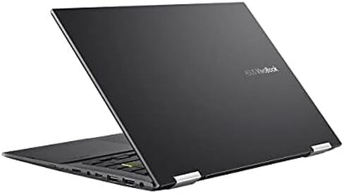 ASUS VivoBook Flip 14 Thin and Light 2-in-1 Laptop, 14” FHD Touch, 11th Gen Intel Core i3-1115G4, 4GB RAM, 128GB SSD, Thunderbolt 4, Fingerprint, Windows 10 Home in S Mode, Indie Black, TP470EA-AS34T in Kuwait