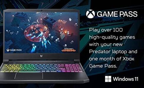 Acer Predator Helios 300 PH315-54-760S Gaming Laptop | Intel i7-11800H | NVIDIA GeForce RTX 3060 Laptop GPU | 15.6" Full HD 144Hz 3ms IPS Display | 16GB DDR4 | 512GB SSD | Killer WiFi 6 | RGB Keyboard in Saudi Arabia