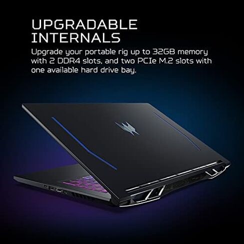 Acer Predator Helios 300 PH315-54-760S Gaming Laptop | Intel i7-11800H | NVIDIA GeForce RTX 3060 Laptop GPU | 15.6" Full HD 144Hz 3ms IPS Display | 16GB DDR4 | 512GB SSD | Killer WiFi 6 | RGB Keyboard in Saudi Arabia