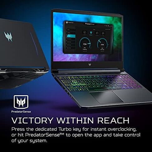 Acer Predator Helios 300 PH315-54-760S Gaming Laptop | Intel i7-11800H | NVIDIA GeForce RTX 3060 Laptop GPU | 15.6" Full HD 144Hz 3ms IPS Display | 16GB DDR4 | 512GB SSD | Killer WiFi 6 | RGB Keyboard in Saudi Arabia
