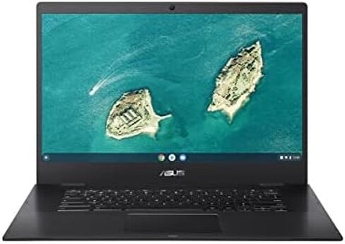 ASUS Chromebook CX1، شاشة NanoEdge مقاس 15.6 بوصة عالية الدقة، معالج Intel Celeron N3350، وحدة تخزين eMMC سعة 64 جيجابايت، ذاكرة الوصول العشوائي 8 جيجابايت، نظام تشغيل Chrome، فضي شفاف، CX1500CNA-AS84F in Kuwait
