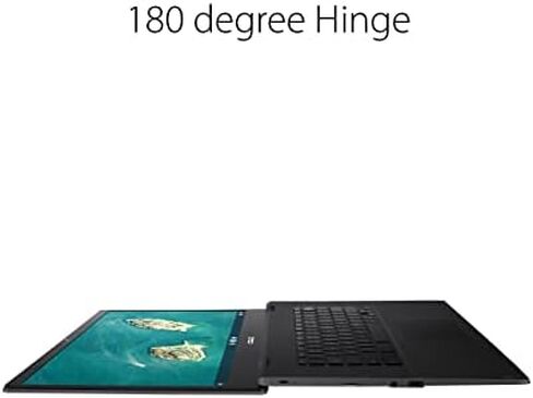 ASUS Chromebook CX1، شاشة NanoEdge مقاس 15.6 بوصة عالية الدقة، معالج Intel Celeron N3350، وحدة تخزين eMMC سعة 64 جيجابايت، ذاكرة الوصول العشوائي 8 جيجابايت، نظام تشغيل Chrome، فضي شفاف، CX1500CNA-AS84F in Kuwait