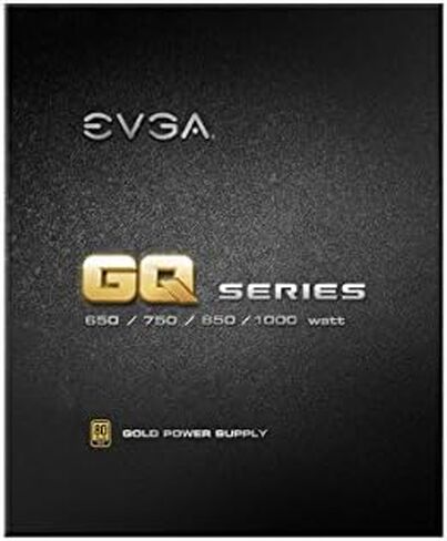 EVGA 210-GQ-1000-V1,1000 GQ, 80+ GOLD 1000W, Semi Modular, EVGA ECO Mode, 5 Year Warranty, Power Supply,Black in Saudi Arabia