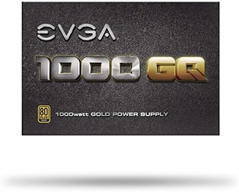 EVGA 210-GQ-1000-V1,1000 GQ, 80+ GOLD 1000W, Semi Modular, EVGA ECO Mode, 5 Year Warranty, Power Supply,Black in Saudi Arabia