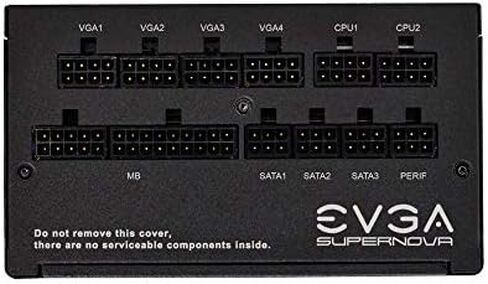 EVGA SuperNOVA 850 Ga, 80 Plus Gold 850W, Fully Modular, ECO Mode with Dbb Fan, 10 Year Warranty, Compact 150mm Size, Power Supply 220-GA-0850-X1 in Saudi Arabia