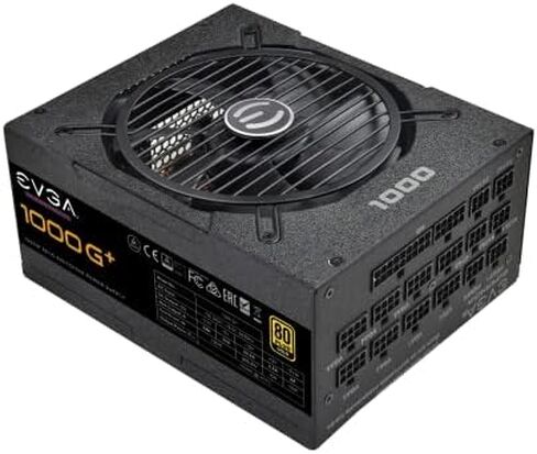 EVGA SuperNOVA 1000 G+, 80 Plus Gold 1000W, Fully Modular, FDB Fan, 10 Year Warranty, Includes Power ON Self Tester, Power Supply 120-GP-1000-X1 in Saudi Arabia