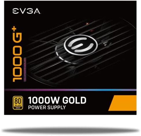 EVGA SuperNOVA 1000 G+, 80 Plus Gold 1000W, Fully Modular, FDB Fan, 10 Year Warranty, Includes Power ON Self Tester, Power Supply 120-GP-1000-X1 in Saudi Arabia