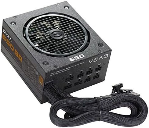 EVGA 650 Bq, 80+ Bronze 650W, Semi Modular, 5 Year Warranty, Includes Free Power On Self Tester, Power Supply 110-BQ-0650-V1 in Saudi Arabia