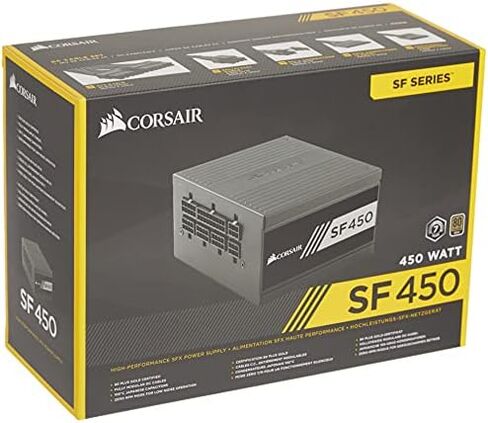 سلسلة SF من كورسار، SF450، 450 وات، SFX، 80+ ذهبي، مزود طاقة وحدات بالكامل in Kuwait