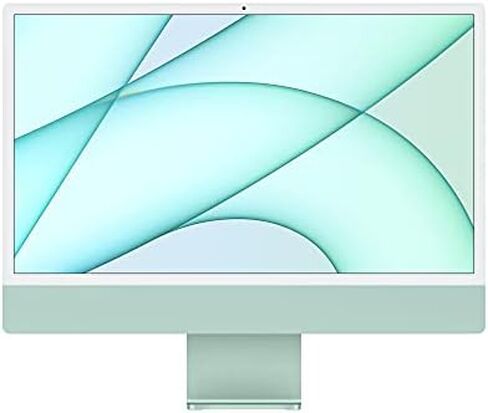 2021 Apple iMac (24-inch, Apple M1 chip with 8‑core CPU and 7‑core GPU, 8GB RAM, 256GB) - Silver in Saudi Arabia