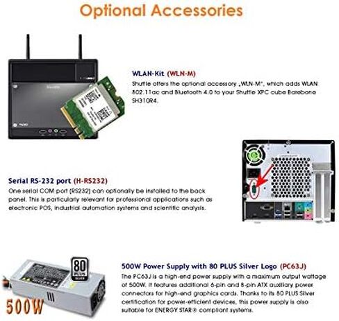 مكوك XPC Cube SH81R4 مجموعة شرائح Intel Haswell H81 LGA in Saudi Arabia