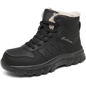 Men's Snow Boots Outdoor Athletic Hiking Boots Waterproof High Top Snow Sports Warm Shoes in Saudi Arabia