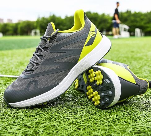 Zakey Golf Shoes Men Professional Golf Wears Breathable Spikeless Golfers Sneakers Anti Slip Walking Footwears in Kuwait