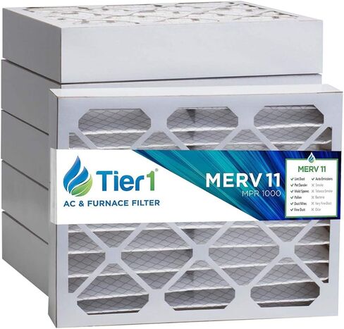 Tier1 20x25x4 Merv 11 Ultra Allergen Air Filter 6 Pack in Kuwait