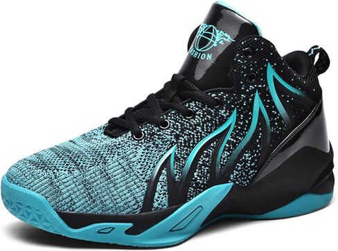 Sanearde Men's Fashion Basketball Shoes Lightweight Breathable Non-Slip Tennis Sneakers Slip On Classic Sports Aldult in Kuwait