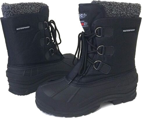 Bangka Men's Winter Boots Cold Weather Water Repellent Thermolite Insulated Warm Snow Shoes in Saudi Arabia