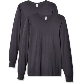 Fruit of the Loom Men's Long Sleeve T-Shirt (2 Pack)